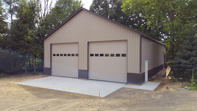 Gallery #17: 40'x64'x14'6" pole barn.