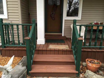 Before FiberOn Decking renovation