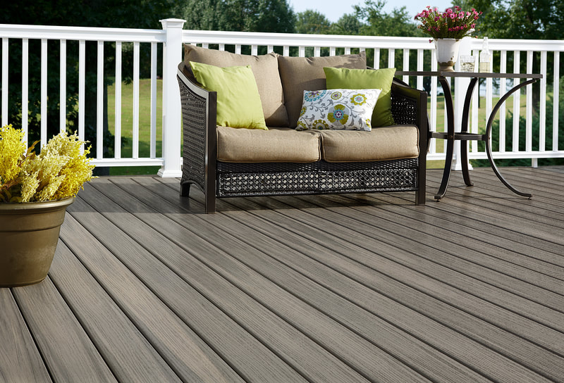 FiberOn Decking, Paramount Collection in Sandstone