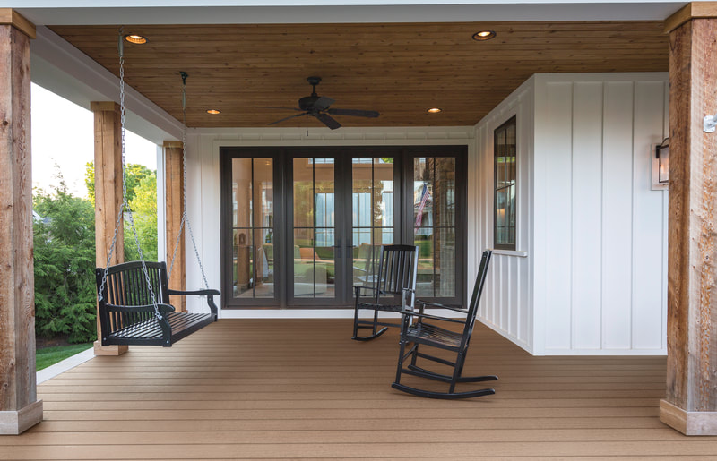 FiberOn Decking, Promenade Collection in Sandy Pier
