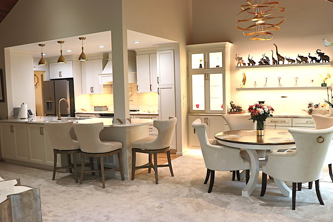 Gallery #16 - Kraftmaid Vantage white cabinetry kitchen remodel