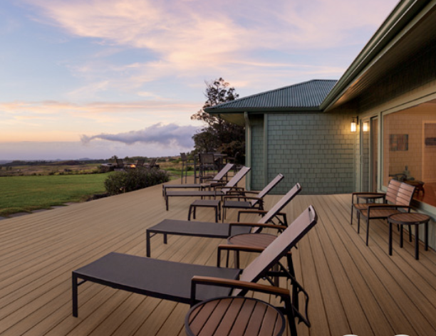 TimberTech EDGE decking in Coconut Husk - Prime Collection