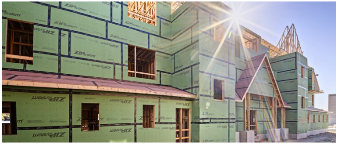 Zip system sheathing and tape orig