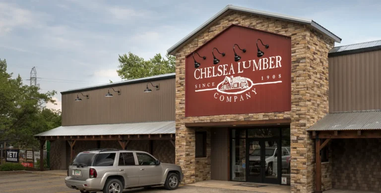 Chelsea Lumber Company, East Michigan Avenue in City of Saline